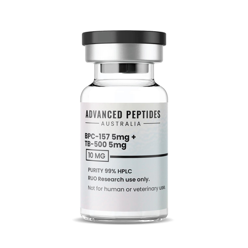 BPC-157 5mg + TB-500 5mg peptide vial